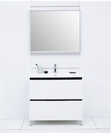 Зеркало De Aqua Алюминиум 90 AL604090S серебро, артикул AL604090S