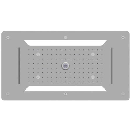Верхний душ RGW Shower Panels SP-71 21140271-01 Хром