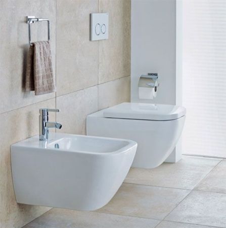 Унитаз Duravit Happy D 2 2221090000 подвесной без крышки-сиденья