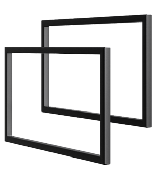 "Fargo" комплект ног для тумб 70,80,100см.