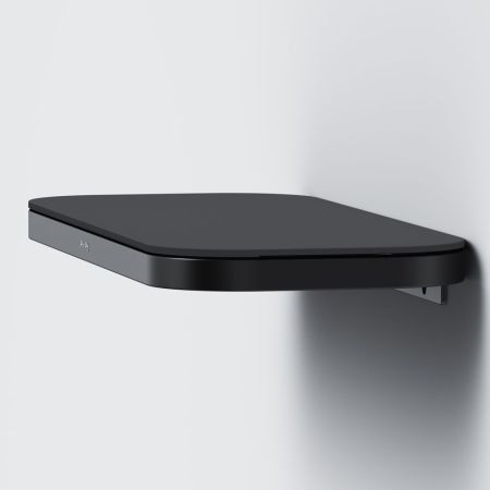 A8F37622 Func Полка для душа прямая, черный, артикул A8F37622