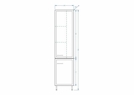 Шкаф-пенал "Концепт 42", артикул SP-00000148