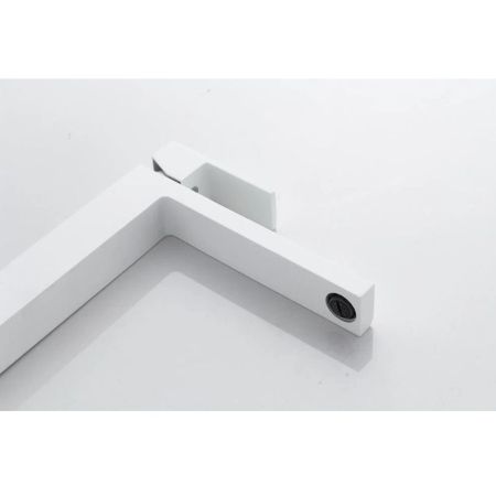 Смеситель для раковины высокий Knotlor KN-24/WY, белый, артикул KN-24/WY