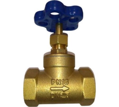 Клапан (вентиль) запорный муфтовый Ду25 Ру16 (RM 1 ВР-ВР), артикул RM-1FFG