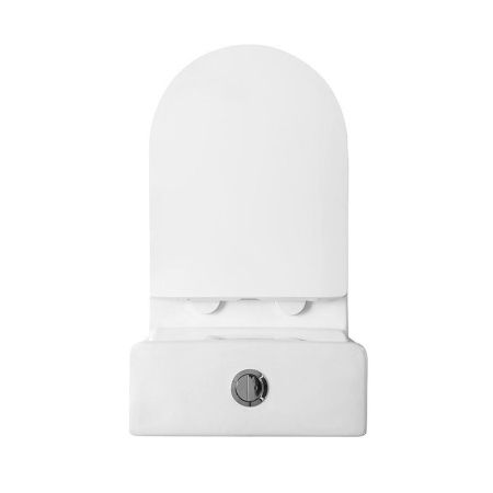 LOUNGE Унитаз-моноблок с сиденьем дюропласт soft close, P-trap BB8618CPR-MN/SC, артикул BB8618CPR-MN/SC