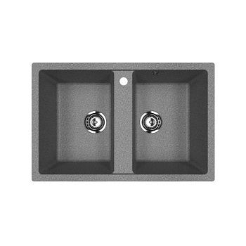 Кухонная мойка Ulgran U-608-309, темно-серый