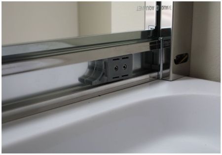 Душевой уголок Aquanet Delta NPE2142 100x100, R550, прозрачное стекло Душевой уголок Aquanet Delta NPE2142 100x100, R550, прозрачное стекло