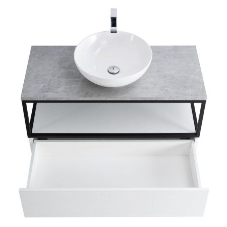 Мебель для ванной CEZARES CADRO 100, артикул KEP-100-MCO-W0