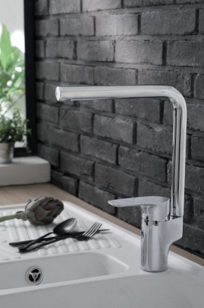 E72360-CP смеситель ALEO кухня (хром), артикул E72360-CP