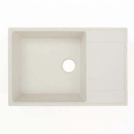 Кухонная мойка Grandex Aqua Topline 600211, белый