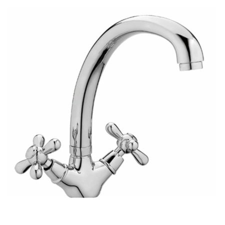 Смеситель для кухни Haiba HB4325, хром