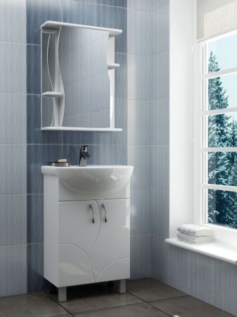 Зеркальный шкаф VIGO Alessandro zsh.ALE.55, 55 см, артикул zsh.ALE.55