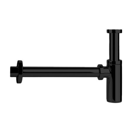 GESSI Сифон для раковины, круглый, цвет черный матовый, артикул 01377#299