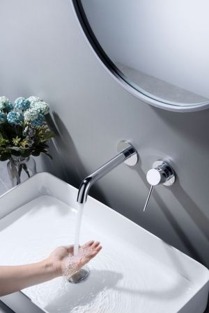 Смеситель для раковины встроенный Timo Saona 2372/00SM хром, артикул 2372/00SM