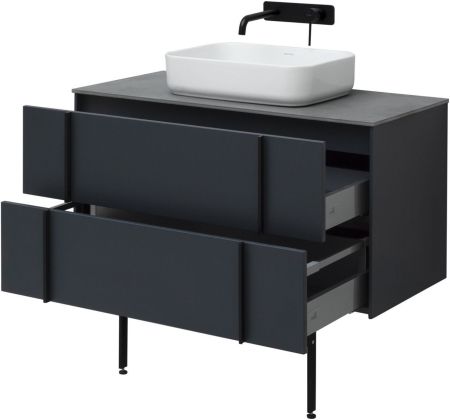 Тумба под раковину Allen Brau Reality 100 1.32007.AM антрацит матовый, артикул 1.32007.AM