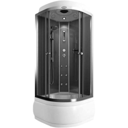 Душевая кабина Arcus AS-105 90x90 профиль Хром стекла матовые фактурные