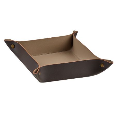 Colombo Adj Мелочница, 20x14H5 см, цвет: шоколад/капучино, артикул BADJ0109-0604