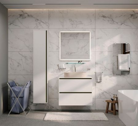 Пенал Allen Brau Activity 35 1.34002.WM L белый матовый/черный браш, артикул 1.34002.WM