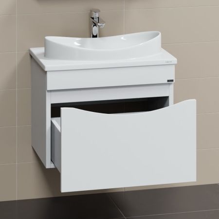 Тумба для умыв. "Сатурн 70" 1 ящ. подвес. (ум. Вега 70 литой мрамор), артикул 700301