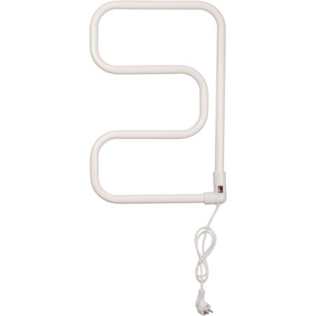 Электрический полотенцесушитель Domoterm E-образный DMT 104-25 40*60 EK R Белый, артикул DMT104-2540*60EKR