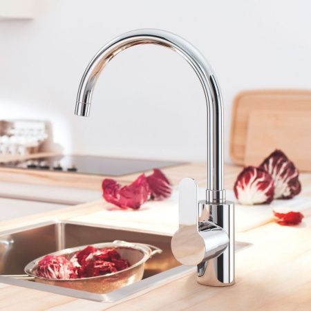 Смеситель для кухни GROHE Eurostyle Cosmopolitan, высокий излив, хром (33975004) Смеситель для кухни GROHE Eurostyle Cosmopolitan, высокий излив, хром (33975004)