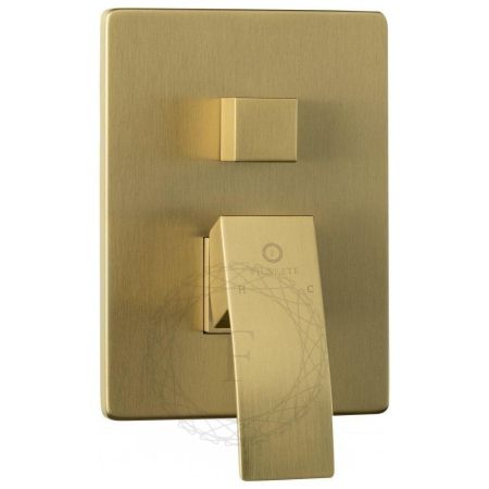 Душевая система встраиваемая FILARETE Waterfall FL1012MG, матовое золото