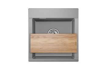 Кухонная мойка Granula 4701, АЛЮМИНИУМ