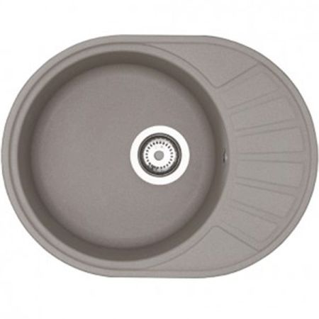 Кухонная мойка Акватон Чезана 57 1A711232CS250 Серый шелк, артикул 1A711232CS250