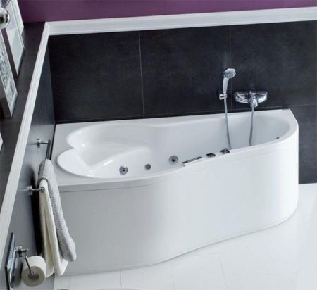 Акриловая ванна Santek Ибица 150 L без гидромассажа L