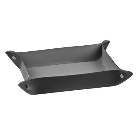 Colombo Adj Мелочница, 20x14H5 см, цвет: черный/серый, артикул BADJ0107-0103