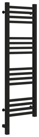 Полотенцесушитель электрический "МОДУС 3.0" 1000х300 / МЭМ левый (Матовый чёрный)