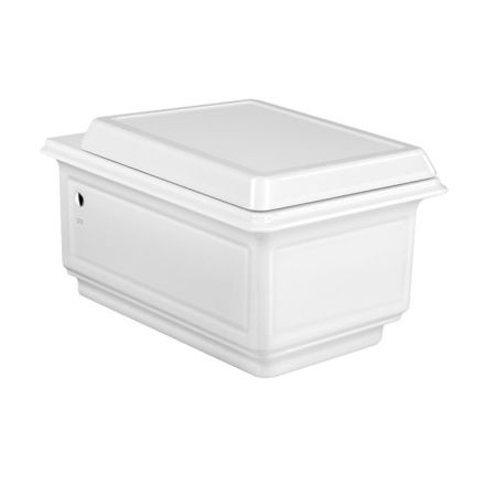 Gessi Eleganza Унитаз подвесной в комплекте с сиденьем Soft Close и сифоном, цвет: белый