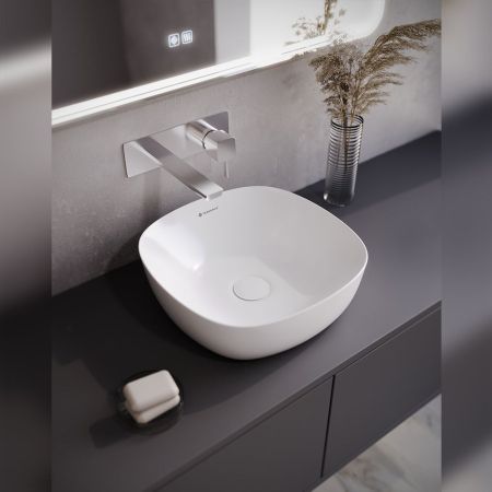 Раковина чаша Terminus Классик 02RN37x37x11W, белый, артикул 02RN37x37x11W