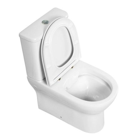 ENERGIA Чаша унитаза с сиденьем дюропласт soft close, P-trap BB8134CPR/SC, артикул BB8134CPR/SC