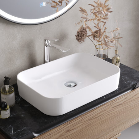 Раковина накладная керамическая CZR-6451, артикул CZR-6451