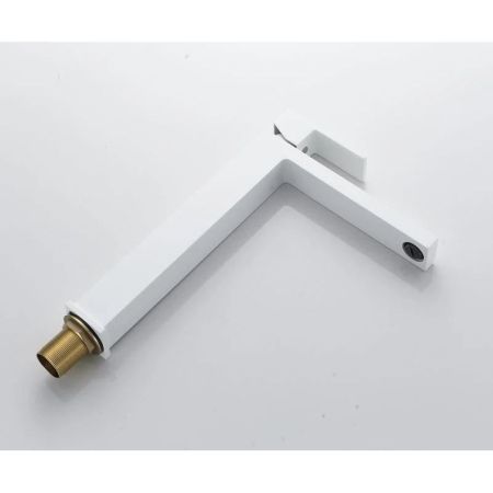 Смеситель для раковины высокий Knotlor KN-24/WY, белый, артикул KN-24/WY