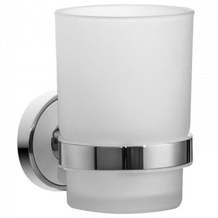 Стакан для зубных щеток Iddis Calipso CALMBG1i45 Белый, хром, артикул CALMBG1i45
