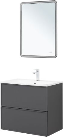 Тумба под раковину Aquanet Арт 75 ясень графит, артикул 00329064