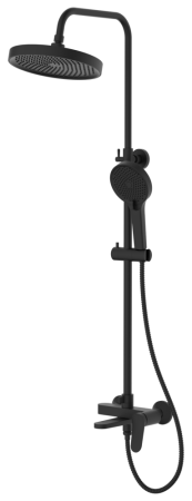 Душевая система BELZ черная (B24786-7), артикул B24786-7