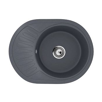 Кухонная мойка Ulgran U-107м-343, антрацит