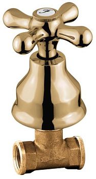 Emmevi Deco Classic, встраиваемый в стену смеситель для душа (состоит из 1-го вентиля), цвет бронза