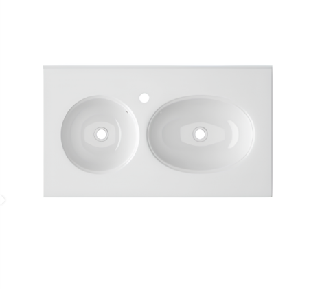 Раковина Double CHIKA (805х460х180) двойная накладная Cerutti SPA Раковина Double CHIKA (805х460х180) двойная накладная Cerutti SPA