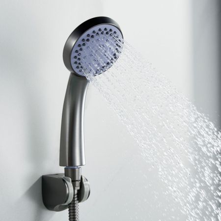 Смеситель для ванны Shevanik S5022T, оружейная сталь