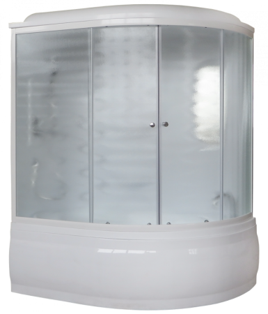 Душевая кабина Royal Bath RB 170ALP-C (матовое) левая, артикул RB170ALP-C-L