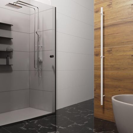 Полотенцесушитель электрический Terminus Стойка UNO круг 160, белый, артикул 4670078532589