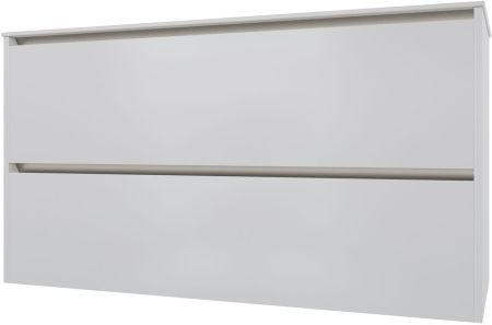 Тумба под раковину Allen Brau Activity 120 1.34007.WM белый матовый/черный браш, артикул 1.34007.WM