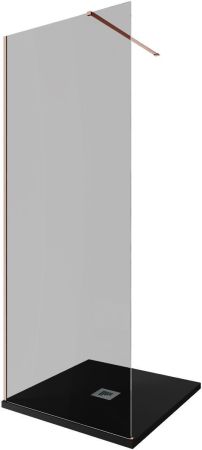 Душевая перегородка Allen Brau Infinity 1 80 3.21006.60.T медь браш, артикул 3.21006.60.T