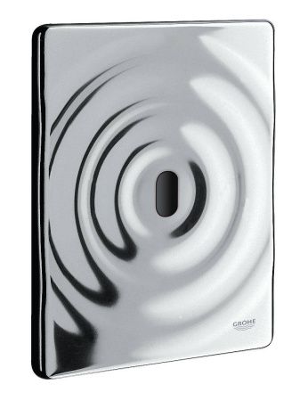 Панель смыва инфракрасная для унитаза GROHE Tectron Surf (1 режим смыва), хром (38699001)