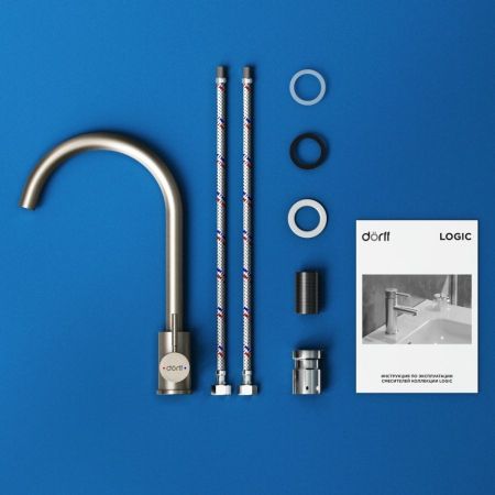 D3000000 Logic смеситель для кухни из нержавеющей стали, артикул D3000000