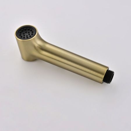 Гигиенический душ со смесителем Rose R235G, золотой сатин